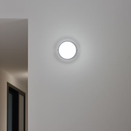 Brilagi - Plafonnier industriel LED SIMA LED/12W/230V IP65 noir