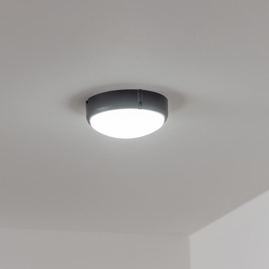 Brilagi - Plafonnier industriel LED SIMA LED/12W/230V IP65 noir