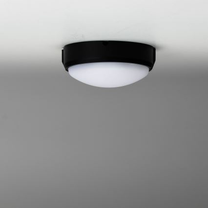 Brilagi - Plafonnier industriel LED SIMA LED/12W/230V IP65 noir