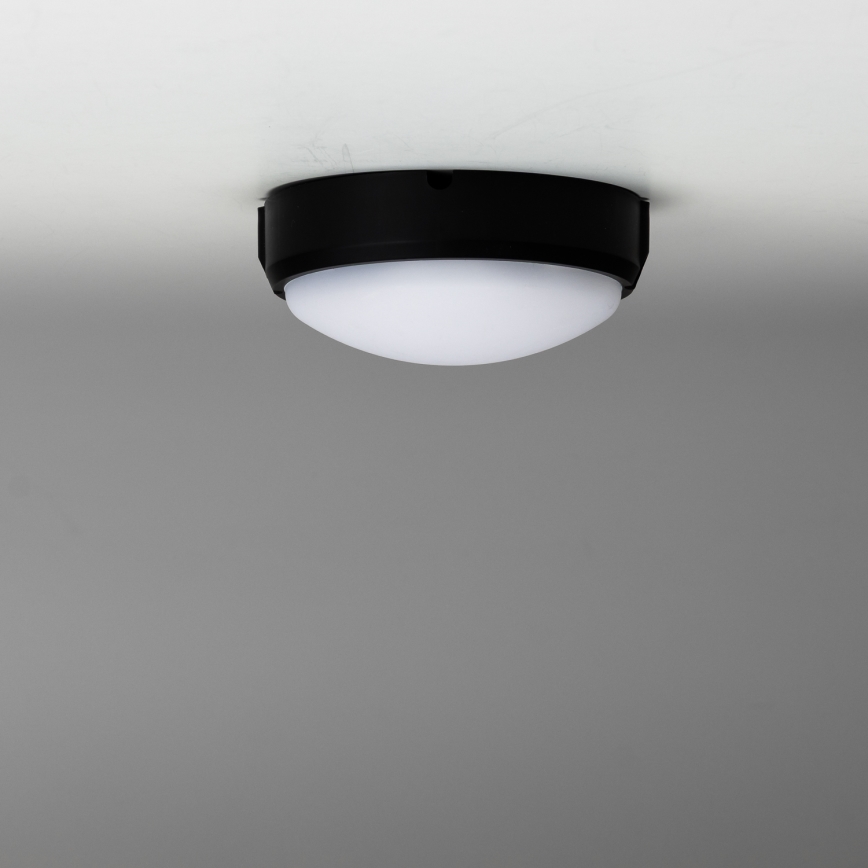 Brilagi - Plafonnier industriel LED SIMA LED/12W/230V IP65 noir