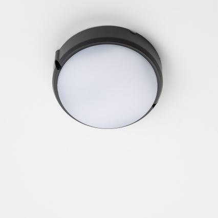 Brilagi - Plafonnier industriel LED SIMA LED/12W/230V IP65 noir