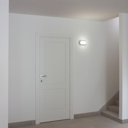 Brilagi - Plafonnier industriel LED SIMA LED/12W/230V IP65 noir