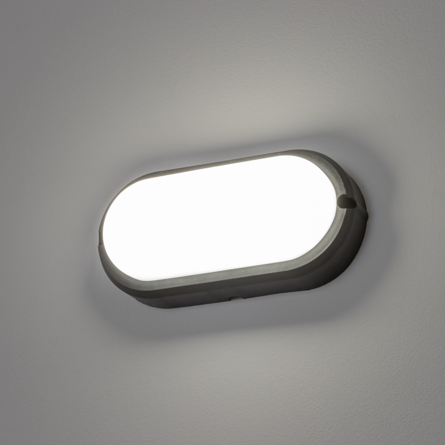 Brilagi - Plafonnier industriel LED SIMA LED/12W/230V IP65 noir