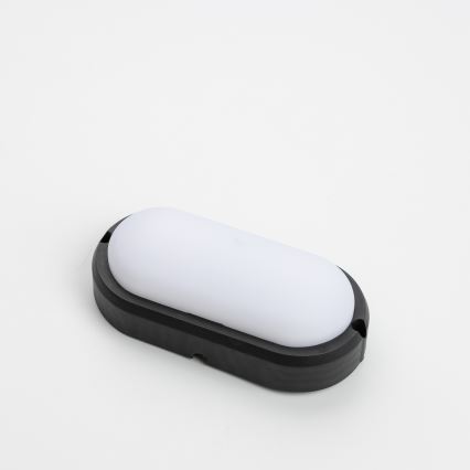 Brilagi - Plafonnier industriel LED SIMA LED/12W/230V IP65 noir