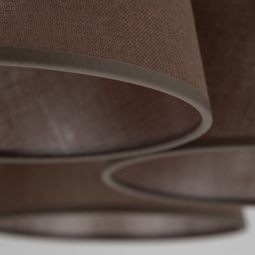 Brilagi - Plafonnier LATTE 5xE27/60W/230V pin/marron