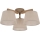 Brilagi - Plafonnier LATTE SABIA 3xE27/60W/230V pin/beige