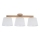 Brilagi - Plafonnier LATTE SABIA 3xE27/60W/230V pin/blanc