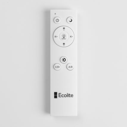 Brilagi - Plafonnier LED à intensité variable FALCON LED/40W/230V 3000-6500K gris + télécommande
