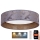 Brilagi - Plafonnier LED à intensité variable VELVET SMART LED/36W/230V d. 55 cm 2700-6500K Wi-Fi Tuya gris/doré + télécommande