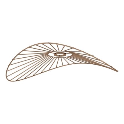 Brilagi - Plafonnier LED à montage en surface CERIA WIRE 1xE27/40W/230V 40x56 cm bronze/chêne