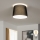 Brilagi - Plafonnier LED affleurant CERIA 1xE27/40W/230V Ø 30 cm noir