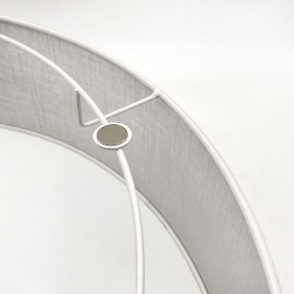 BRILAGI - Plafonnier LED BELLADONNA 3xE27/15W/230V Ø 50 cm blanc/chêne cerisier