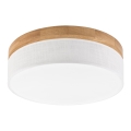 Brilagi - Plafonnier LED BELLADONNA LED/36W/230V ø 40 cm blanc/chêne