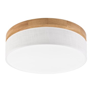 Brilagi - Plafonnier LED BELLADONNA LED/36W/230V ø 40 cm blanc/chêne