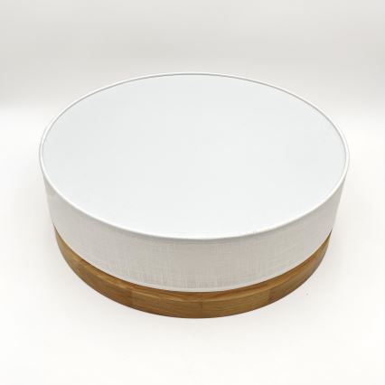 Brilagi - Plafonnier LED BELLADONNA LED/36W/230V ø 40 cm blanc/chêne