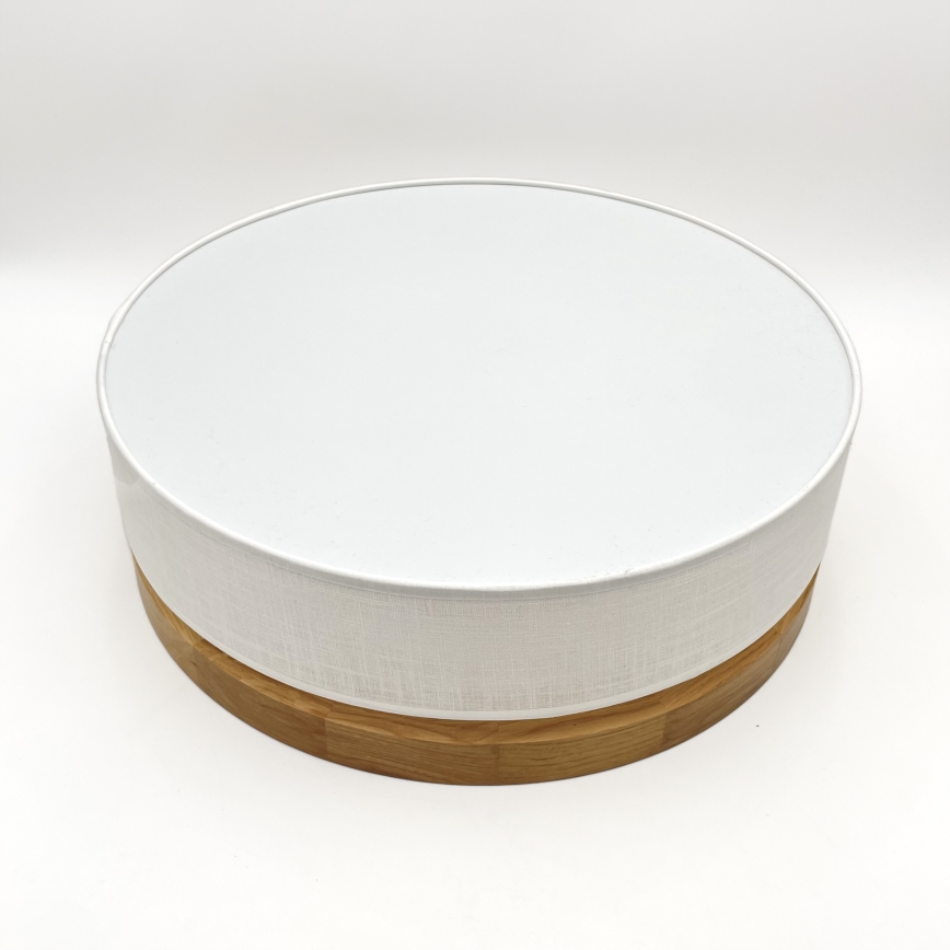 Brilagi - Plafonnier LED BELLADONNA LED/36W/230V ø 40 cm blanc/chêne