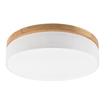 Brilagi - Plafonnier LED BELLADONNA LED/36W/230V ø 50 cm blanc/chêne