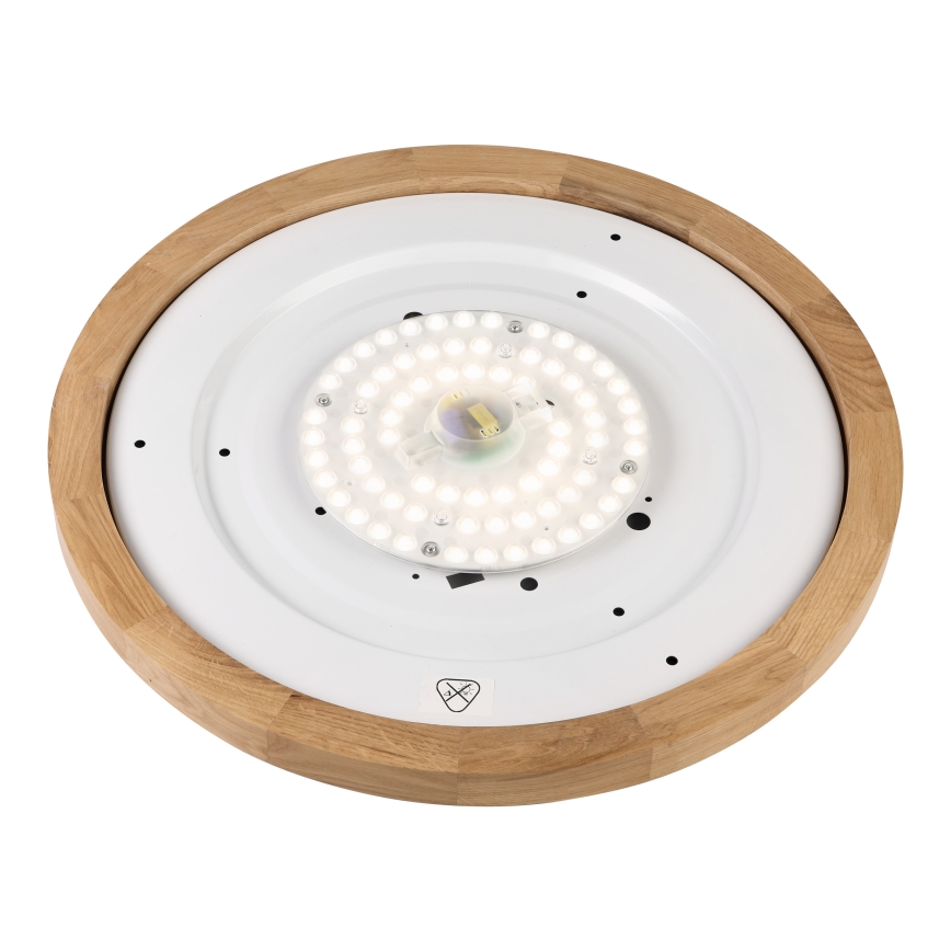 Brilagi - Plafonnier LED BELLADONNA LED/36W/230V ø 50 cm blanc/chêne