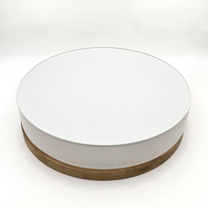 Brilagi - Plafonnier LED BELLADONNA LED/36W/230V ø 50 cm blanc/chêne