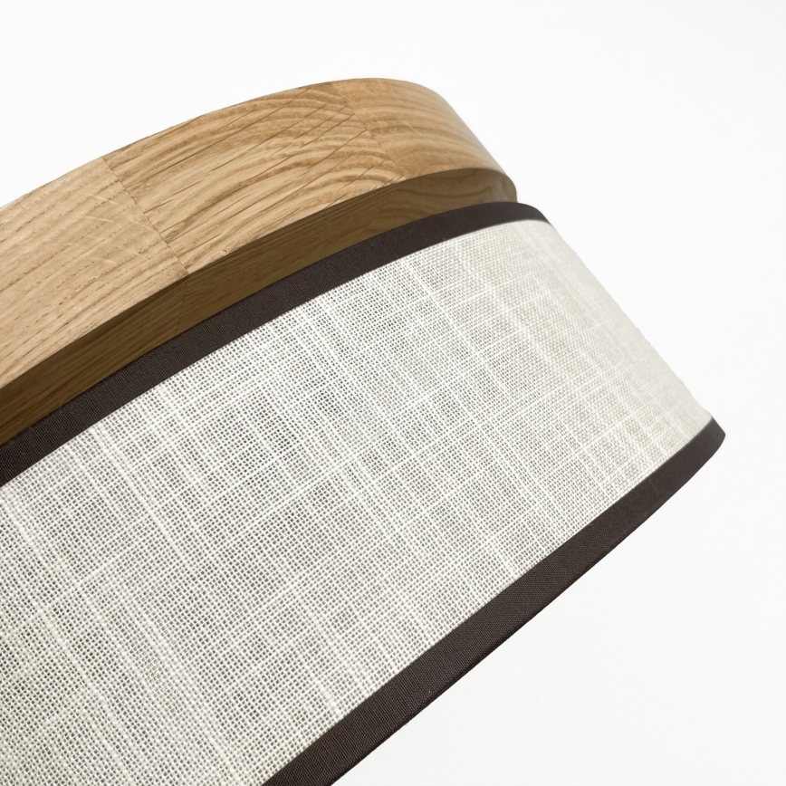 Brilagi - Plafonnier LED BELLADONNA LED/36W/230V Ø 50 cm crème/chêne