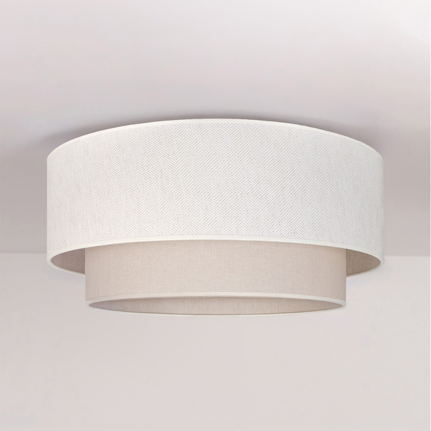 Brilagi - Plafonnier LED BOHO ECO 1xE27/10W/230V Ø 40 cm crème