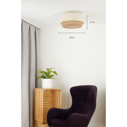 Brilagi - Plafonnier LED BOHO STYLE 1xE27/15W/230V d. 40 cm