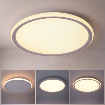 Brilagi - Plafonnier LED CARLOS, 24 W / 230 V, Ø 40 cm, blanc