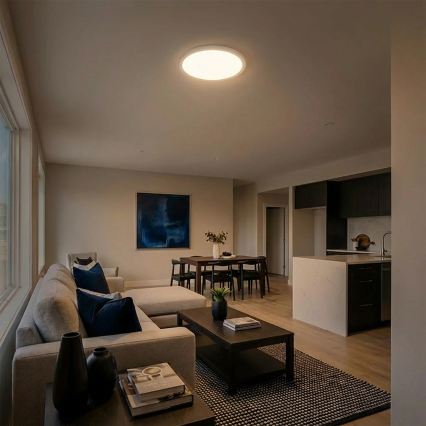 Brilagi - Plafonnier LED CARLOS, 24 W / 230 V, Ø 40 cm, blanc