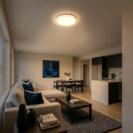 Brilagi - Plafonnier LED CARLOS, 24 W / 230 V, Ø 40 cm, blanc