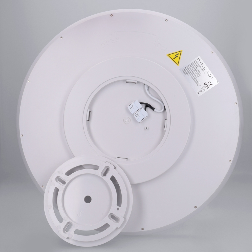 Brilagi - Plafonnier LED CARLOS, 24 W / 230 V, Ø 40 cm, blanc