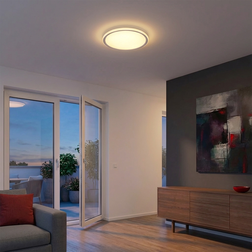 Brilagi - Plafonnier LED CARLOS LED/24W/230V Ø 40 cm blanc