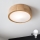 Brilagi - Plafonnier LED CARVALHO 1xE27/60W/230V chêne d. 27,5 cm