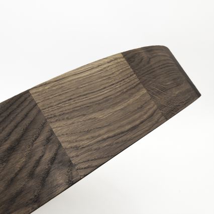 Brilagi - Plafonnier LED CARVALHO 4xE27/60W/230V chêne noyer Ø 57,5 cm