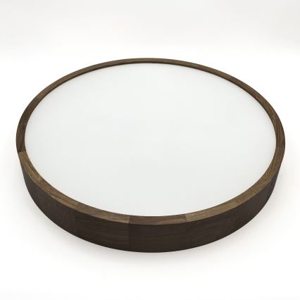 Brilagi - Plafonnier LED CARVALHO 4xE27/60W/230V en chêne noyer diamètre 57,5 cm
