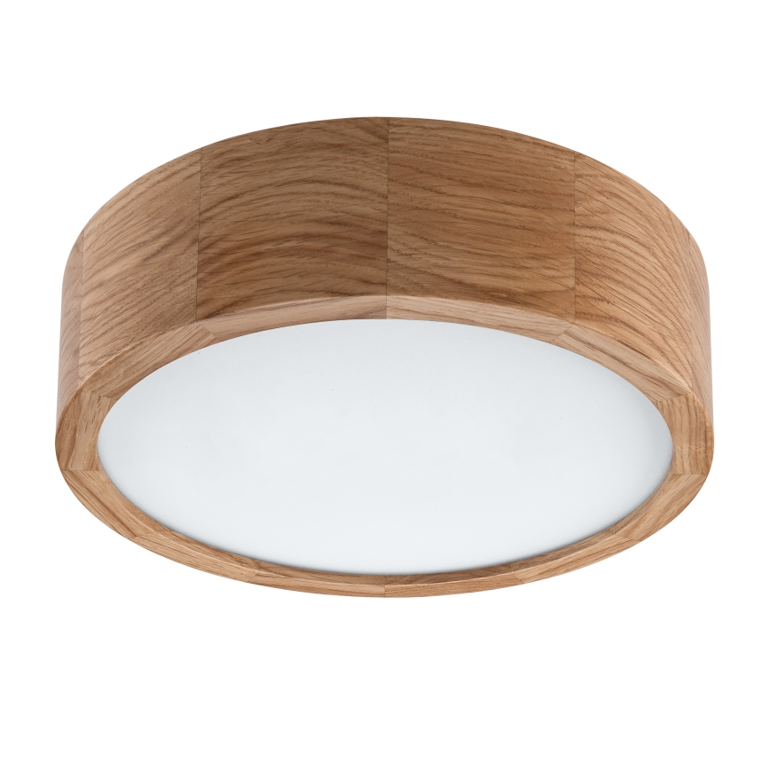 Brilagi - Plafonnier LED CARVALHO LED/20W/230V chêne Ø 27,5 cm