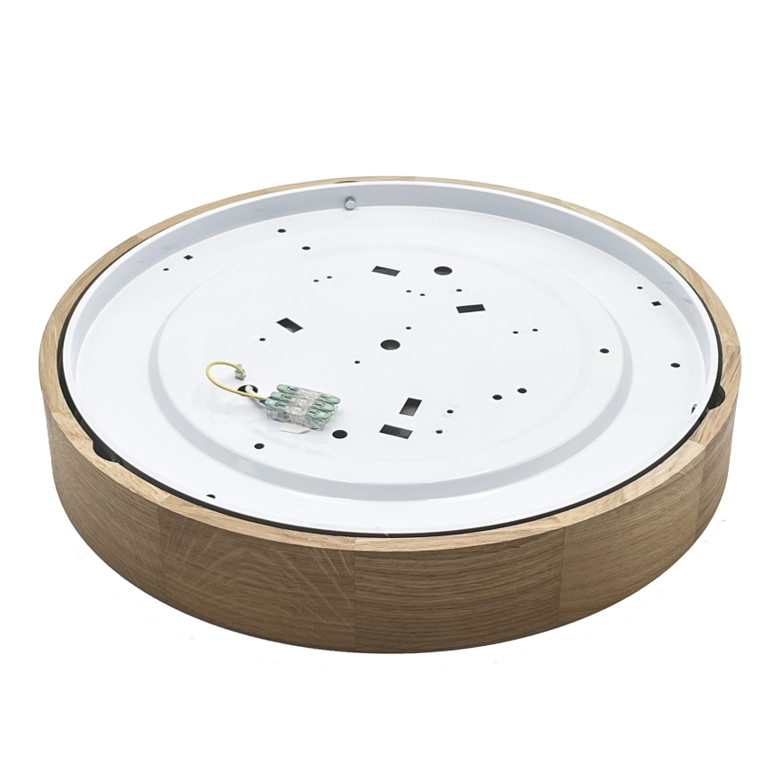 Brilagi - Plafonnier LED CARVALHO LED/36W/230V chêne Ø 47,5 cm