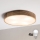 Brilagi - Plafonnier LED CARVALHO MODERN, 4x E27 (max. 60 W) / 230 V, finition chêne, Ø 57,5 cm