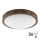 Brilagi - Plafonnier LED CARVALHO SLIM 2xE27/60W/230V chêne noyer d. 37 cm