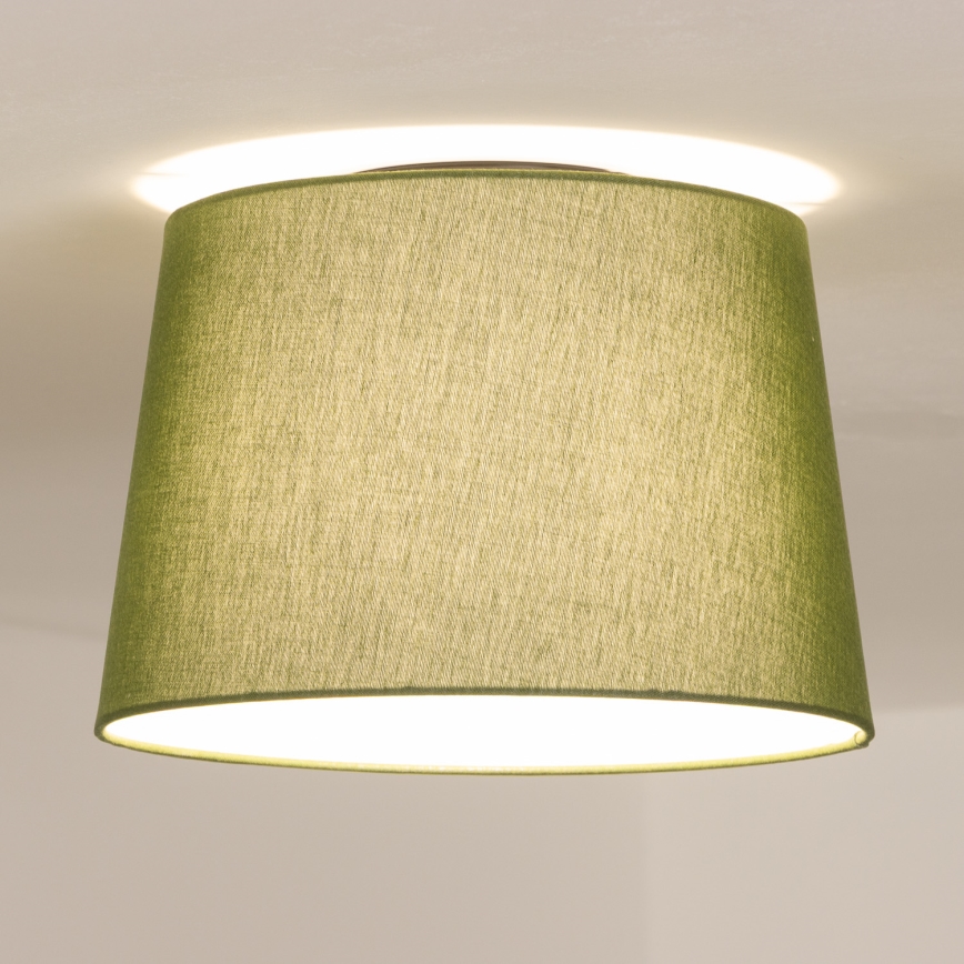 Brilagi - Plafonnier LED CERIA 1xE27/40W/230V Ø 30 cm vert