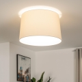 Brilagi - Plafonnier LED CERIA 1xE27/40W/230V Ø 45 cm beige