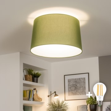Brilagi - Plafonnier LED CERIA 1xE27/40W/230V, Ø 45 cm, vert