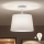 Brilagi - Plafonnier LED CERIA 1xE27/60W/230V Ø 30 cm blanc