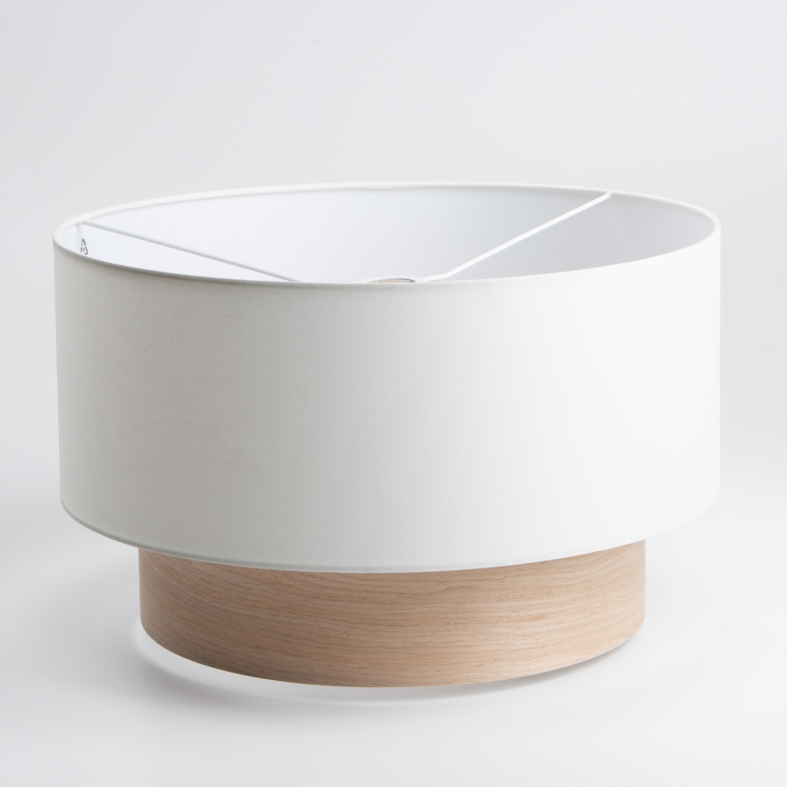 Brilagi - Plafonnier LED CERIA (appliqué) 1xE27/60W/230V, Ø 50 cm, blanc/beige