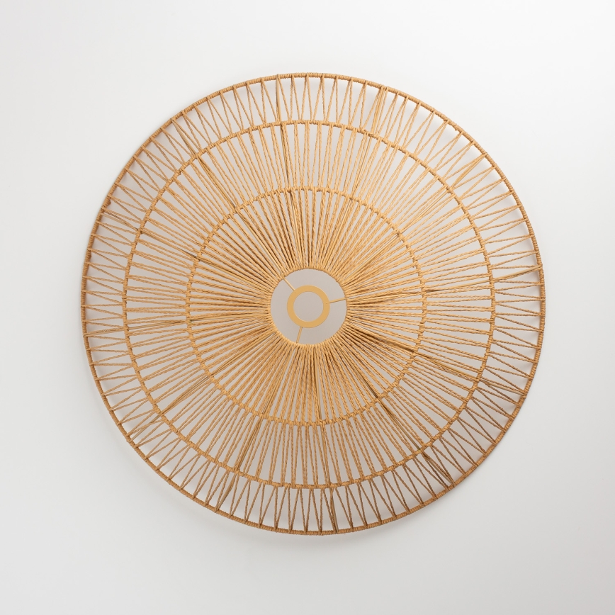 Brilagi - Plafonnier LED CERIA BOHO 1xE27/40W/230V Ø 70 cm marron/chêne