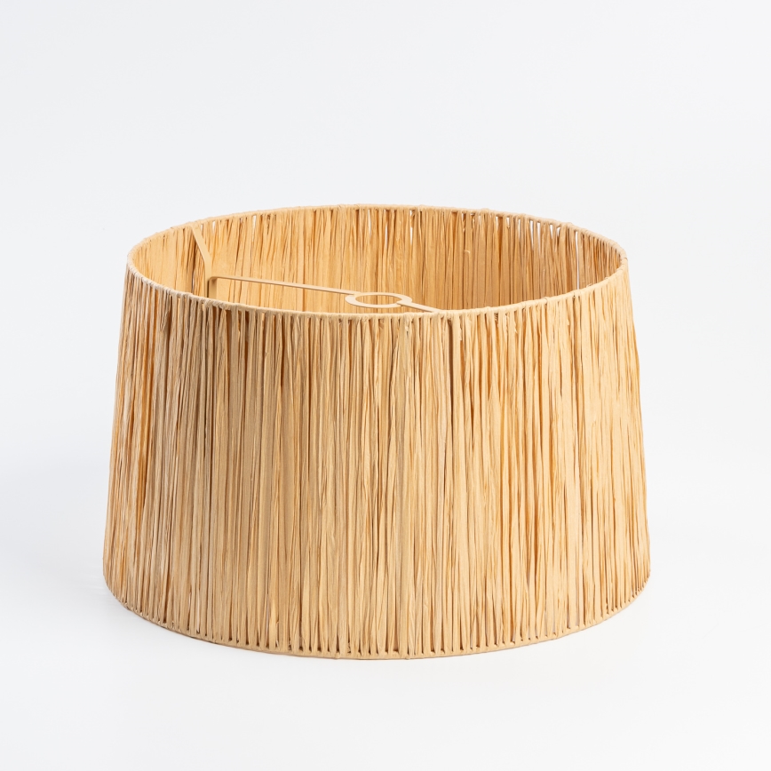 Brilagi - Plafonnier LED CERIA BOHO 1xE27/60W/230V Ø 50 cm noir/raffia