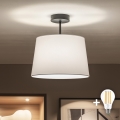 Brilagi - Plafonnier LED CERIA en saillie 1xE27/60W/230V Ø 30 cm noir/blanc