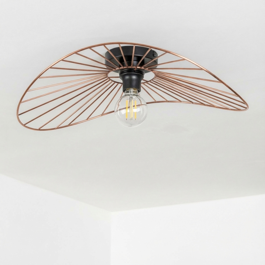 Brilagi - Plafonnier LED CERIA WIRE 1xE27/40W/230V 40x56 cm bronze