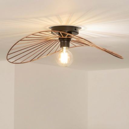 Brilagi - Plafonnier LED CERIA WIRE 1xE27/40W/230V 40x56 cm bronze
