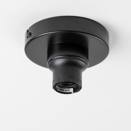 Brilagi - Plafonnier LED CERIA WIRE 1xE27/40W/230V Ø 45 cm noir
