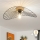 Brilagi - plafonnier LED CERIA WIRE à montage en surface 1xE27/40W/230V 40x56 cm noir/chêne